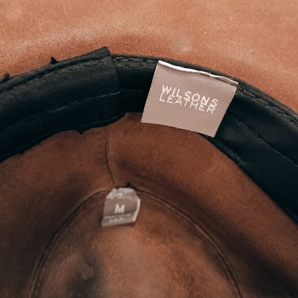 Vintage Wilsons Leather Men's Cowboy Hat with Braided Band - Dark Brown - Medium - Picture 9 of 9